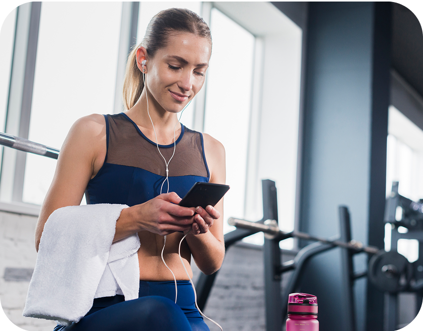 Pani patrząca na nasze liczby